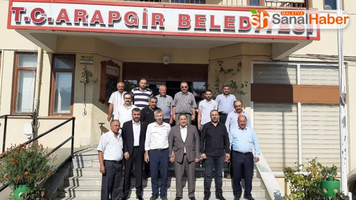 MHP'li Fendoğlu ve İl Başkanı Avşar Arapgir ilçesinde