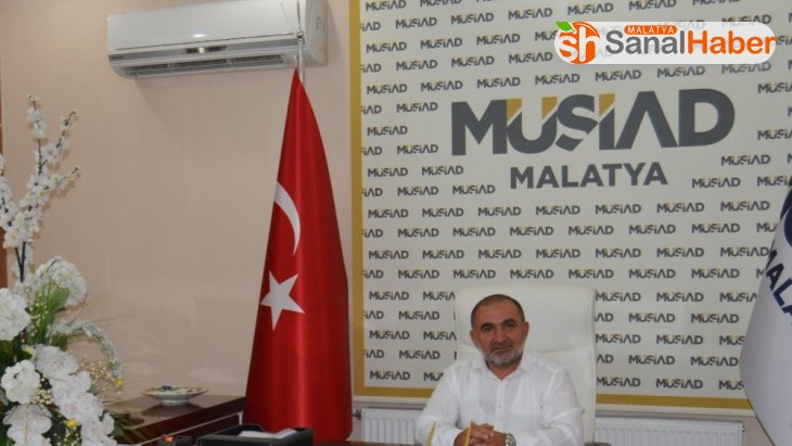 MÜSİAD Malatya Başkanı Muharrem Poyraz'dan Barış Pınarı Harekatı'na destek