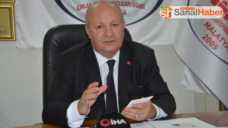 Oda Başkanı Ali Özgül, gayri menkul alacakları korsan emlakçılara karşı uyardı