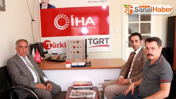 Rektör Turgut'tan İHA'ya ziyaret