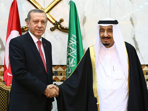 Cumhurbaşkanı Erdoğan, Suudi Arabistan Kralı Selman Tarafından Resmî Törenle Karşılandı