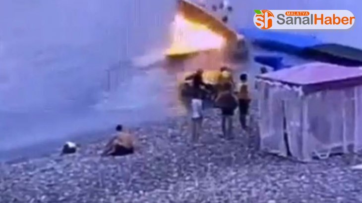Rusya'da sürat teknesinde patlama