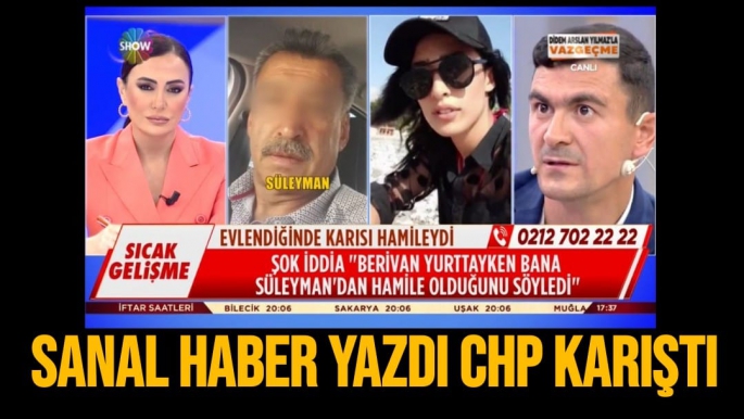 Malatya Sanal haber yazdı CHP karıştı