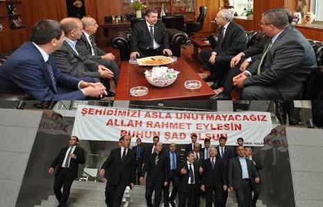 Cumhuriyet Başsavcısı Hadi Salihoğlu’na taziye ziyaretinde bulundu