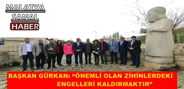 Başkan Gürkan şehre dokunanlar programının çekimlerine katıldı