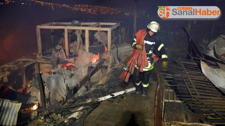 Şili'de orman yangınının sabotaj olduğu iddiası