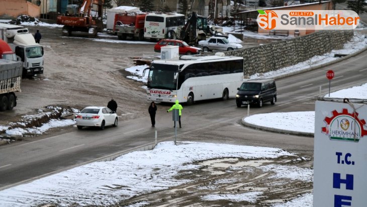 Sivas-Malatya kara yolu ulaşıma kapandı