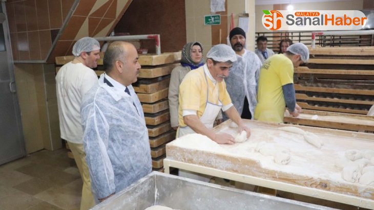 Sivas'ta ekmek fırınları denetlendi