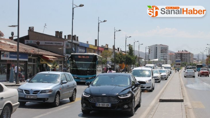 Sivas'ta trafiğe kayıtlı araç sayısı arttı