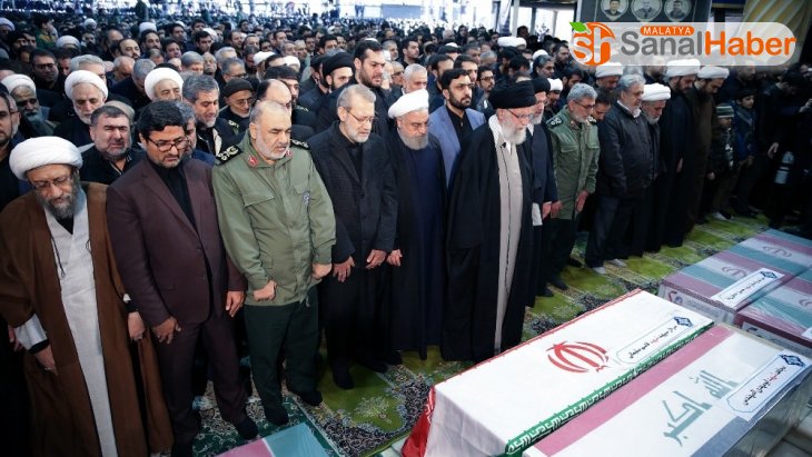 Tahran'da Süleymani için cenaze töreni