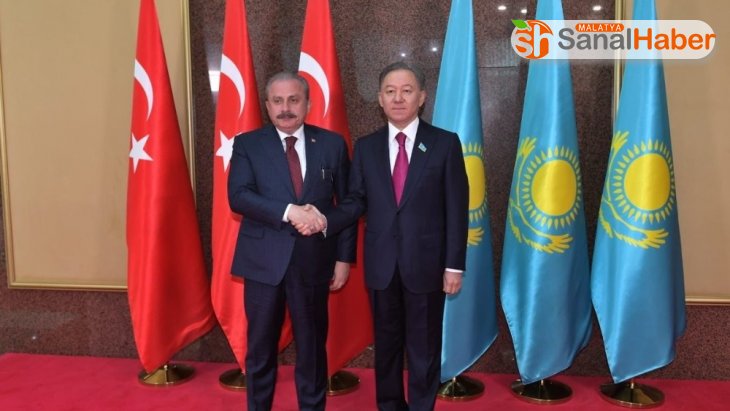 TBMM Başkanı Şentop, Kazak mevkidaşı Nigmatulin ile görüştü