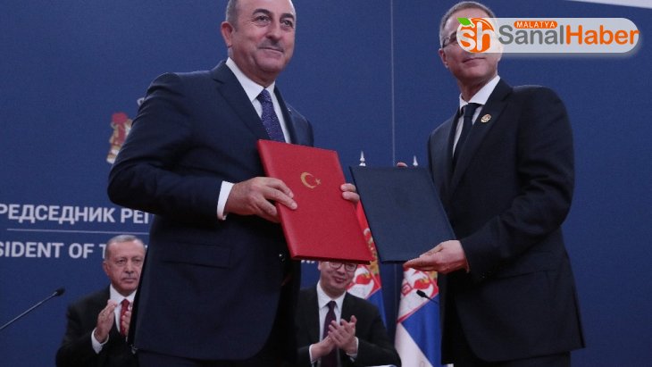 Türkiye ve Sırbistan'dan 9 anlaşma
