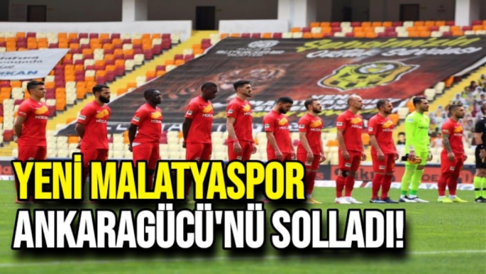 Yeni Malatyaspor Ankaragücü'nü solladı!