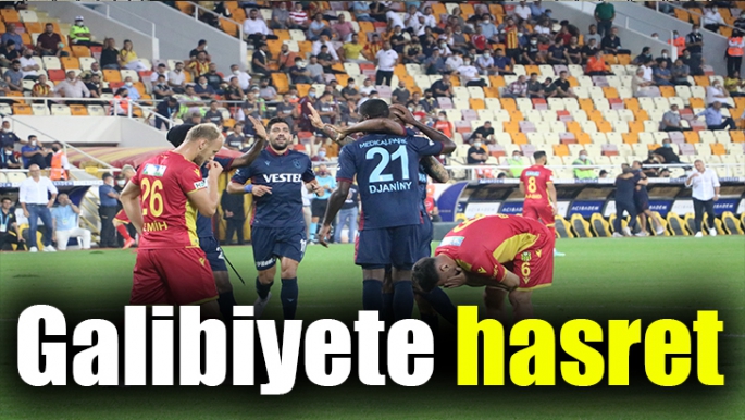 Yeni Malatyaspor galibiyete hasret kaldı