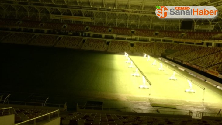 Yeni Malatya Stadyumu bakıma alındı