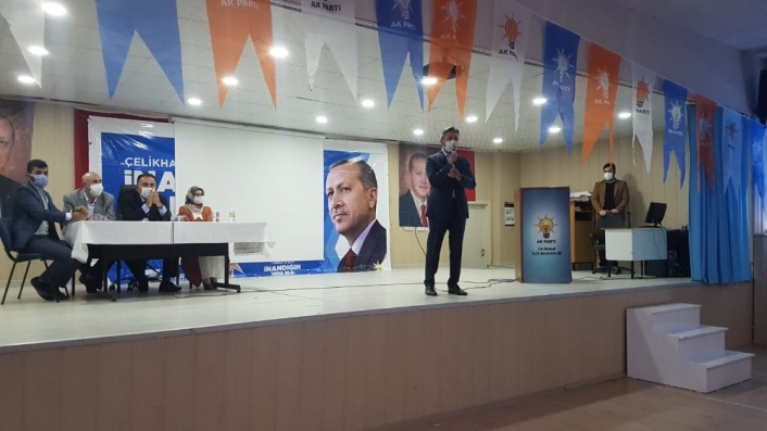 AK Parti Çelikhan ilçe kongresi yapıldı
