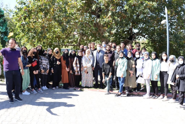AK Partili Tüfenkci, öğrencilerle buluştu
