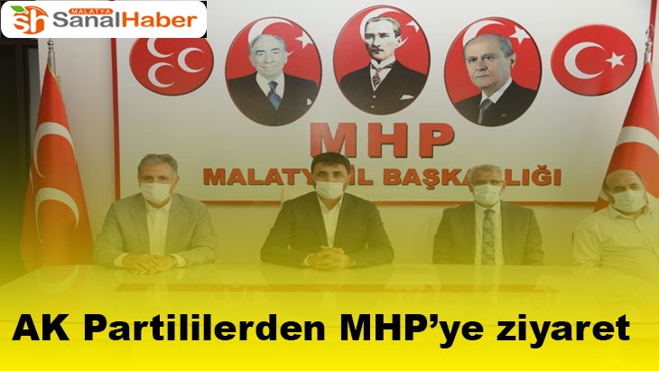 AK Partililerden MHP’ye ziyaret