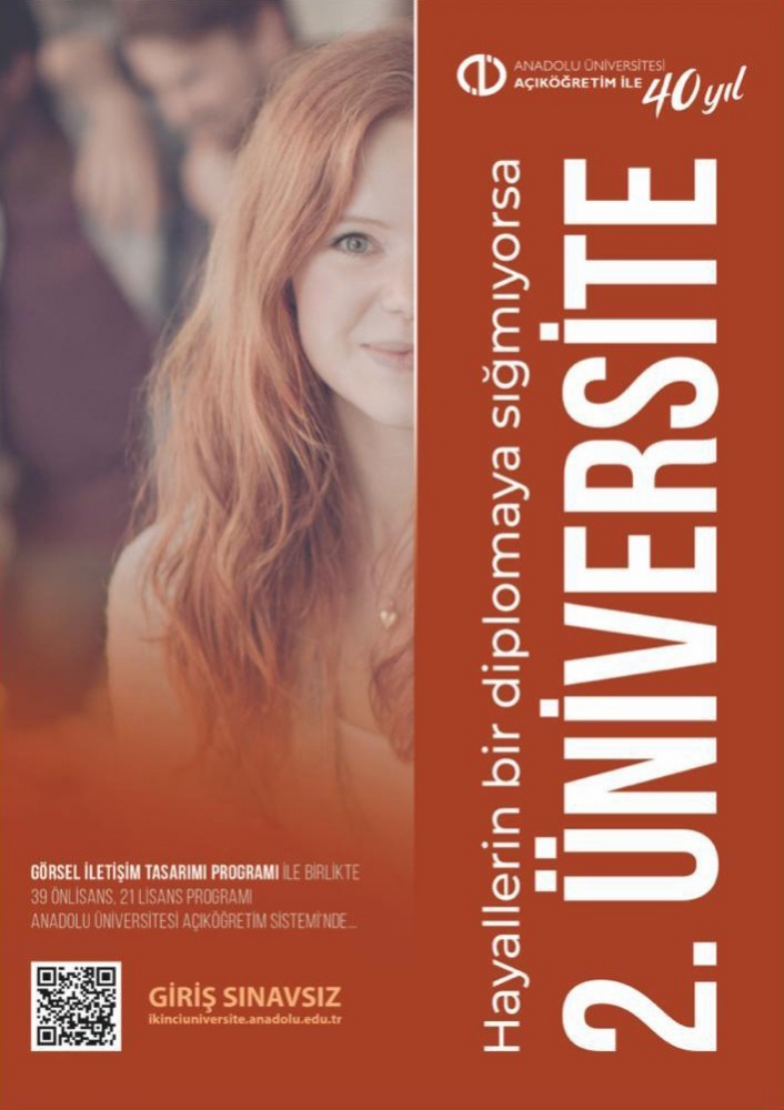 Anadolu Üniversitesinde sınavsız ikinci üniversite kayıtları sürüyor
