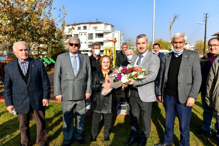 Başkan Çınar, Samanlı´daki park alanını inceledi
