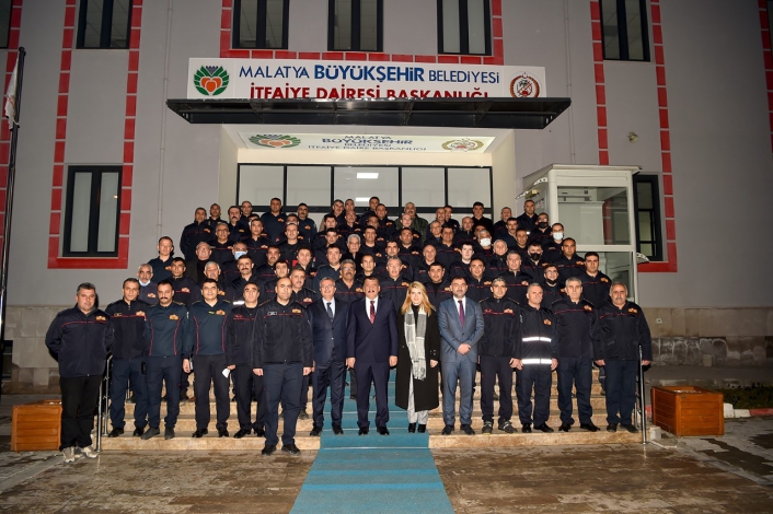 Başkan Gürkan, İtfaiye Daire Başkanlığı´nı ziyaret etti
