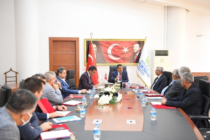 Başkan Gürkan, sanayi esnaf temsilcileriyle bir araya geldi
