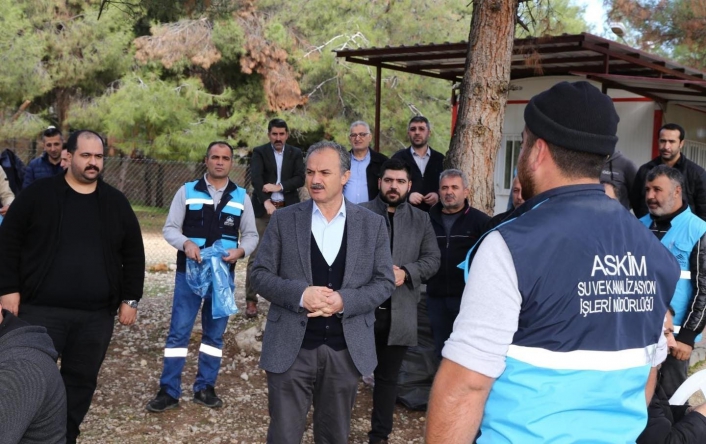 Başkan Kılınç, ASKİM çalışanlarıyla bir araya geldi
