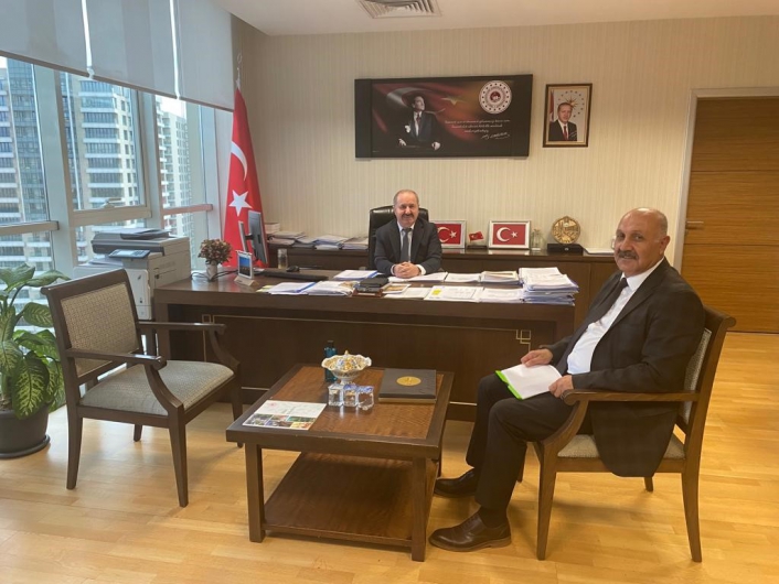 Başkan Zelyurt´tan Ankara temasları
