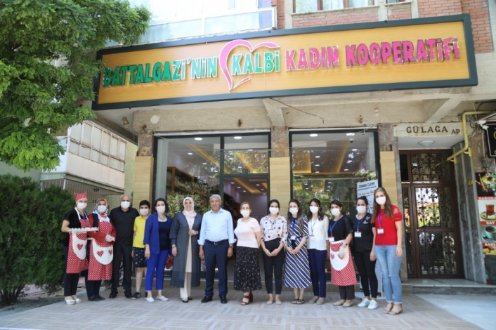 Battalgazi´de kadın kooperatifi kafe market açılışa hazır
