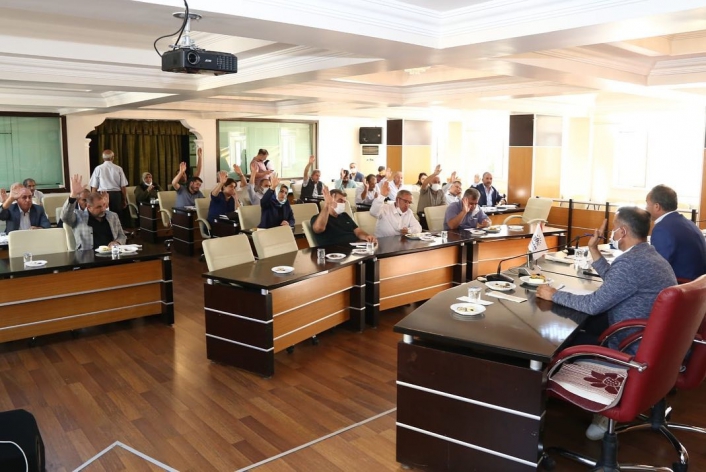 Ekim ayı belediye meclis toplantısı yapıldı
