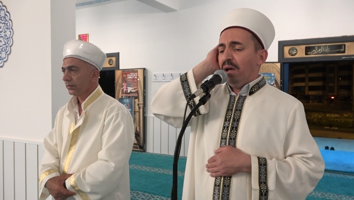 Elazığ´da bin 11 camide eş zamanlı olarak sela sesi yükseldi
