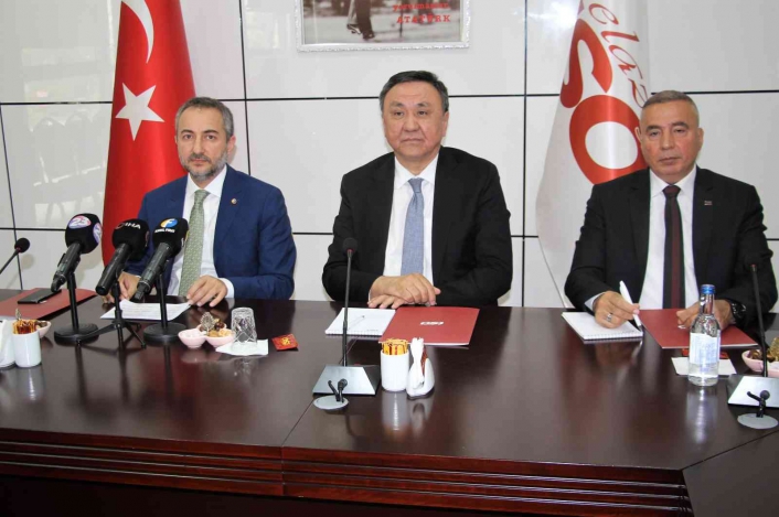 Elazığ´da, Kırgızistan-Türkiye İş Fırsatları Toplantısı yapıldı
