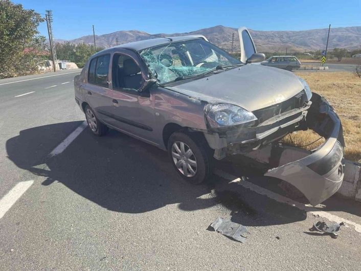 Elazığ´da trafik kazası: 1 yaralı
