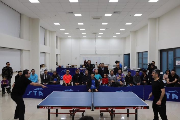 FÜ´de personel arası masa tenisi turnuvası sona erdi

