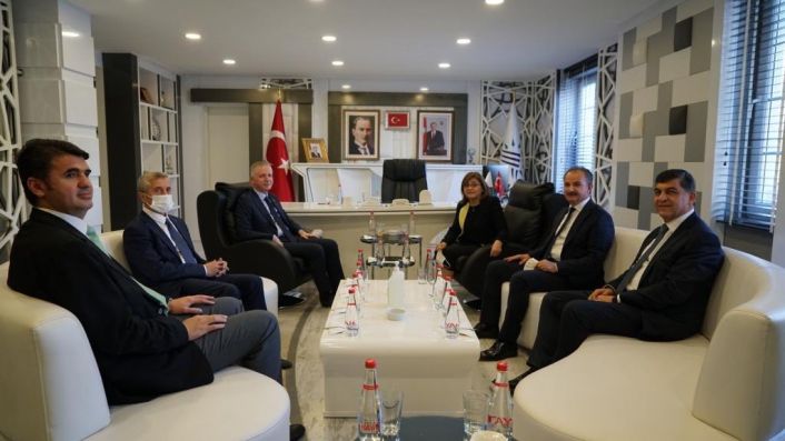 Gaziantep heyetinden Başkan Kılınç´a ziyaret
