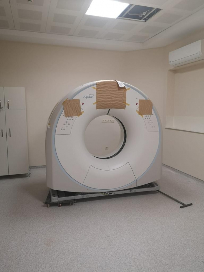 Gölbaşı Devlet Hastanesi´ne tomografi cihazı gönderildi
