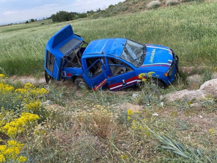 Kahramanmaraş´ta askeri araç kaza yaptı: 6 yaralı

