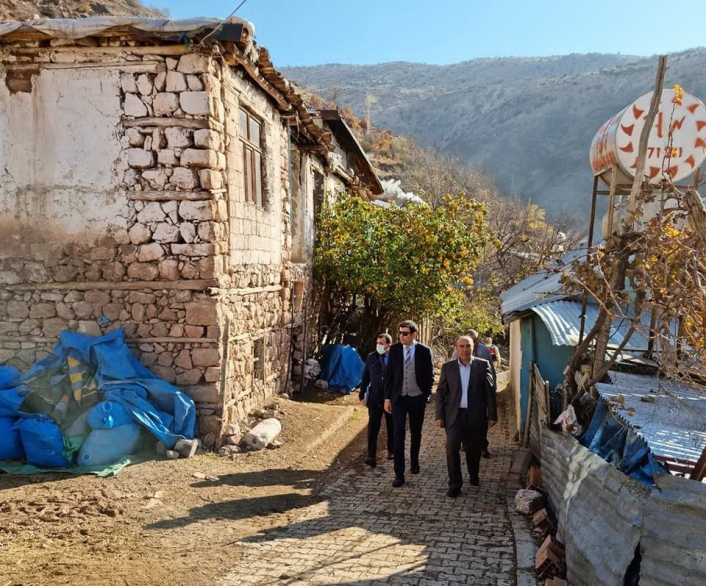 Kaymakam Ayrancı köyde incelemelerde bulundu
