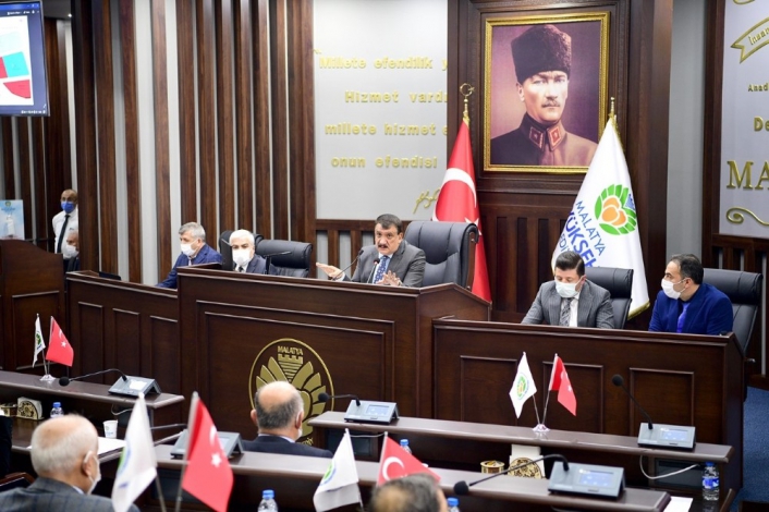 Malatya Büyükşehir Belediye Meclisi 2. oturumu yapıldı
