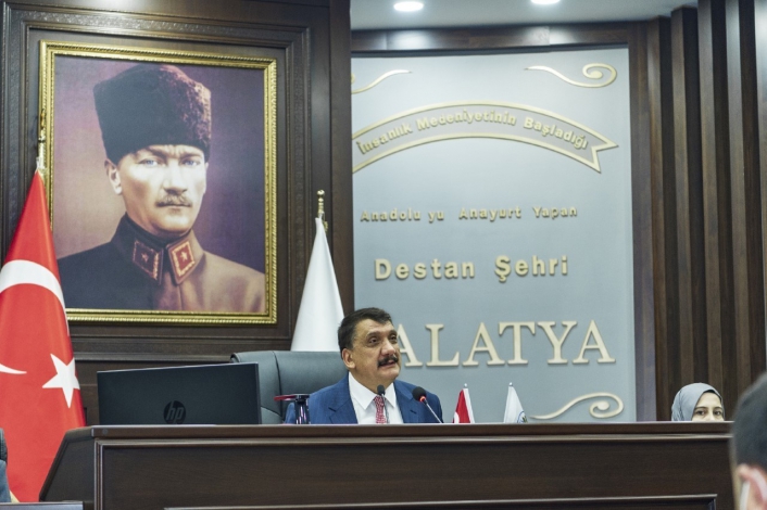 Malatya Büyükşehir Belediye Meclisi 2022 yılı ilk toplantısı yapıldı
