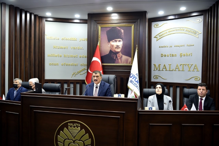 Malatya Büyükşehir meclis toplantısı gerçekleştirildi
