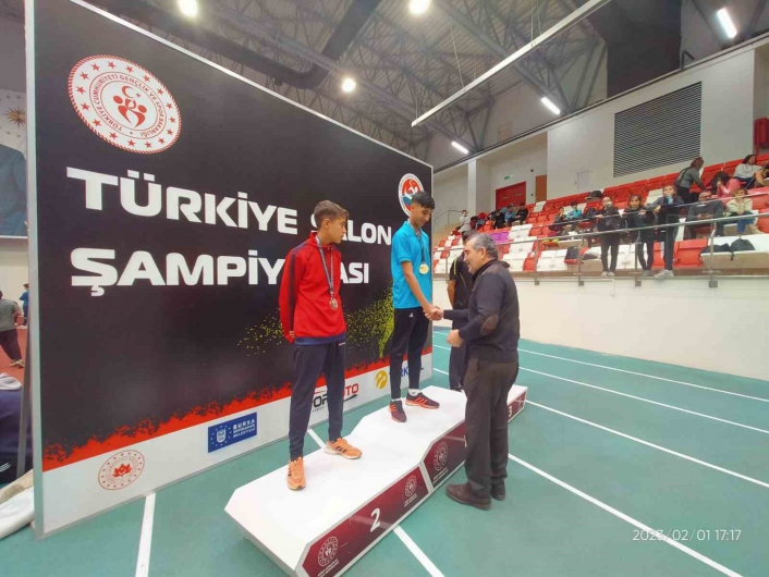 Malatyalı sporcu Yalçın, Türkiye Şampiyonu
