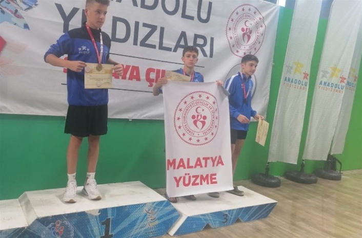 Malatyalı yüzücülerin Türkiye Şampiyonası başarısı
