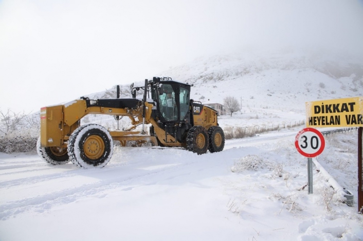 Meteorolojiden Elazığ, Bingöl ve Tunceli için yoğun kar yağışı uyarısı
