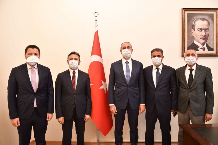 Milletvekilleri, Adalet Bakanı Gül ile görüştü
