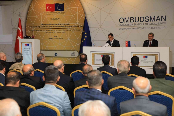 Ombudsman Malkoç Elazığlılara sistemin tarihini anlattı