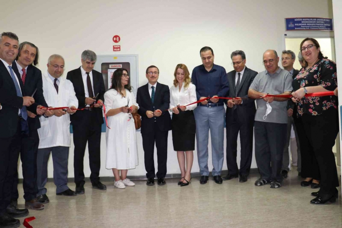 Pulmoner Rehabilitasyon merkezi yeniden hizmete açıldı
