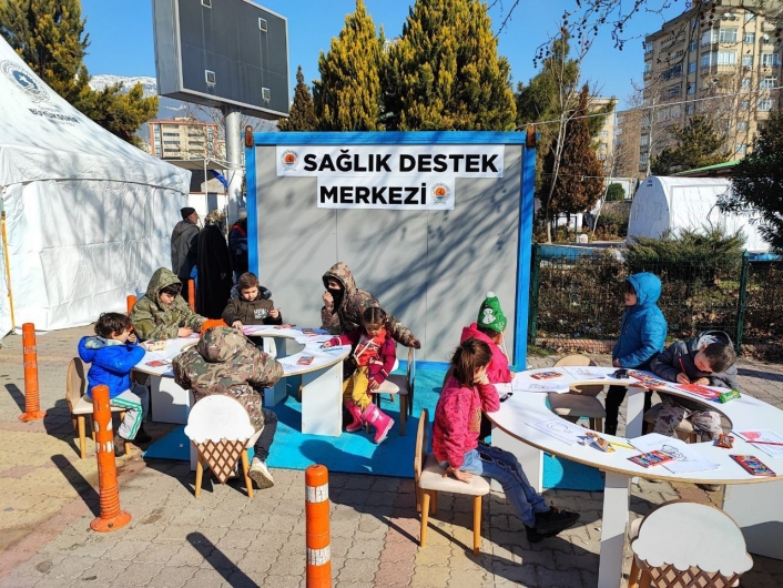 Samsun Büyükşehir Belediyesi afet bölgesinde 