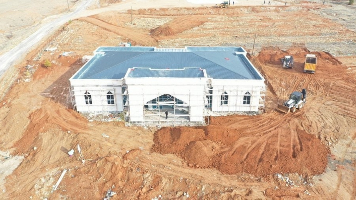 Şehit Fethi Sekin Külliyesi inşası hızla ilerliyor
