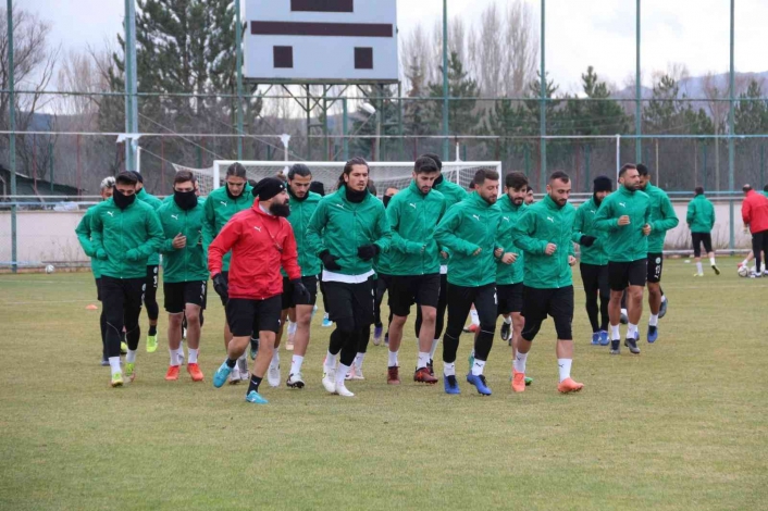 Sivas Belediyespor, Diyarbekir maçının taktiğini çalıştı
